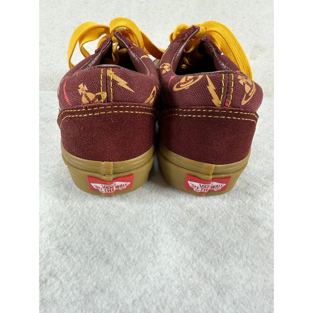 Vans Vivienne Westwood Anglomania Old Skool Burgundy Gum Mens 3.5 W5